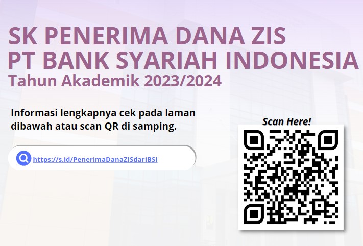 Read more about the article SK Penerima Dana ZIS PT BSI Semester Ganjil 2023/2024