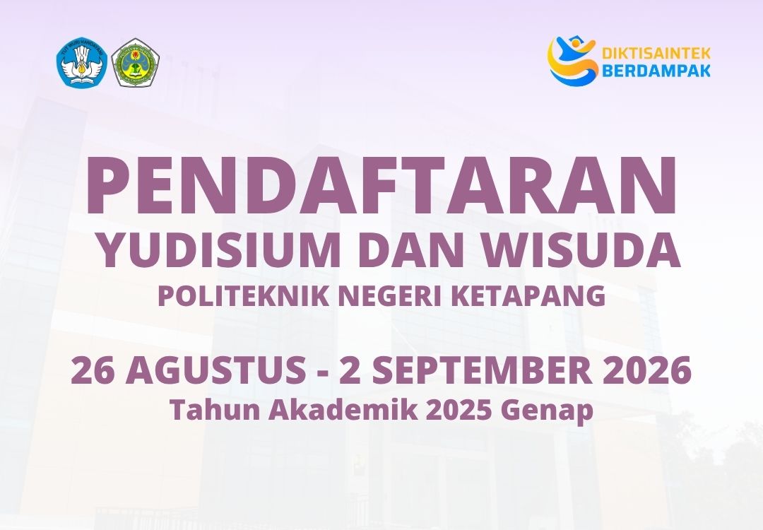 Read more about the article Pendaftaran Yudisium dan Wisuda Tahun Akademik 2025/2026